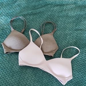 2 NWOT AERIE Sunnie Wireless Bras